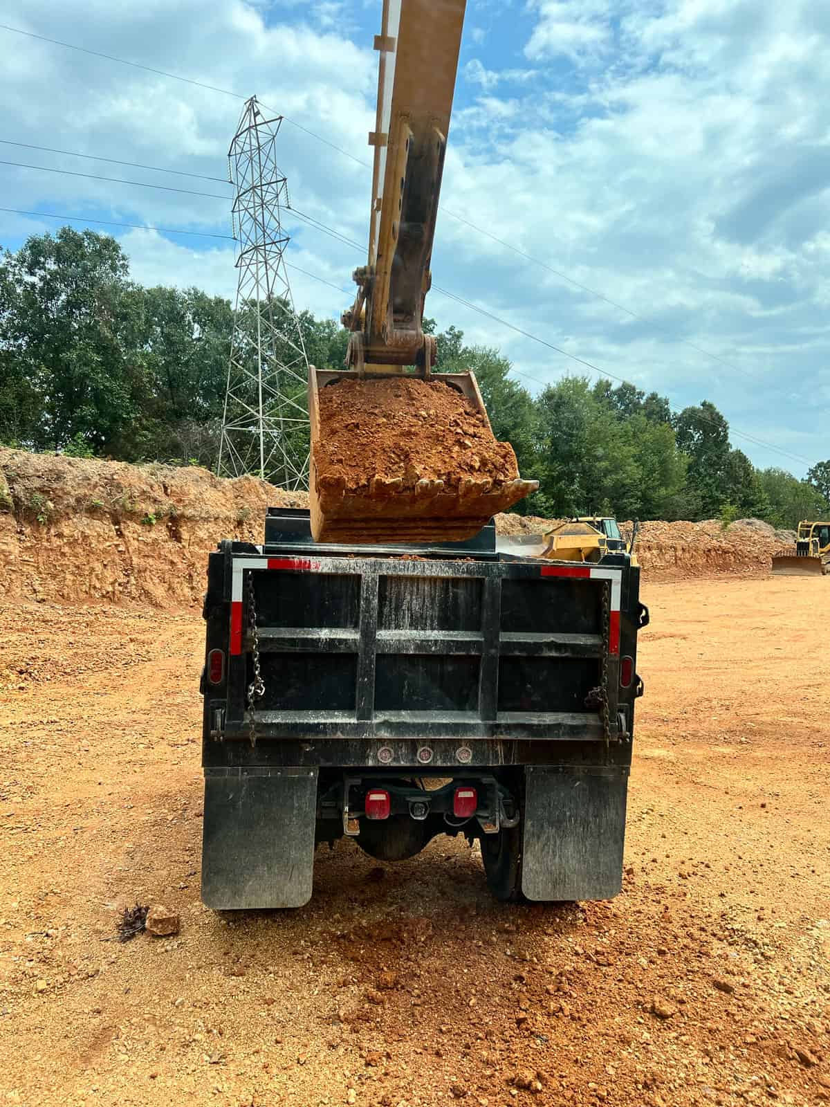 building pad construction